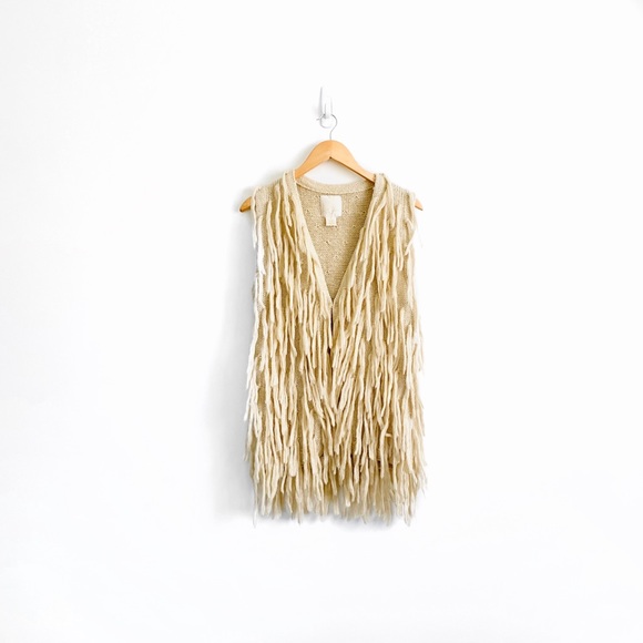 Anthropologie Jackets & Blazers - Anthropologie McGuinn Lupita Fringed Vest